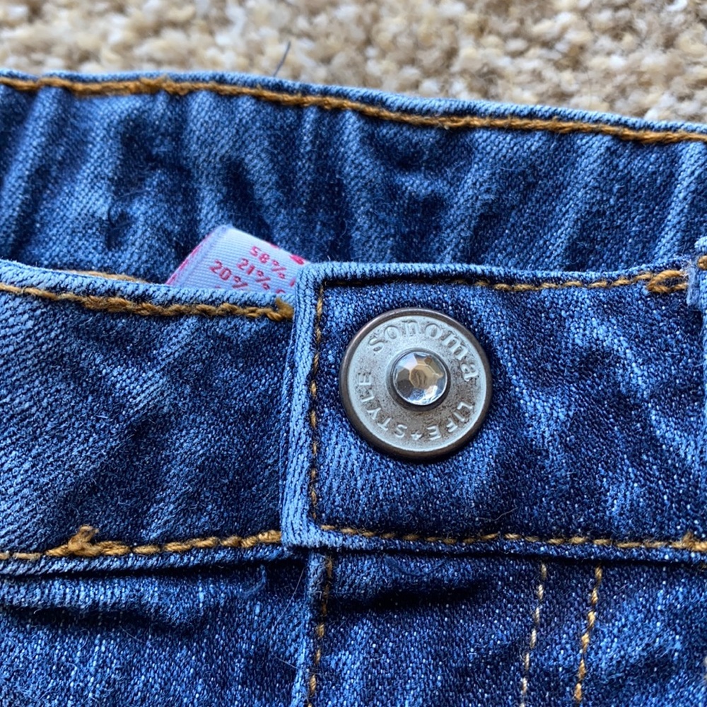 Sonoma Life + Style girls jeans size 4 Slim - Picture 5 of 10